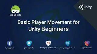 How to Make Basic Movements for Unity Beginners   | Unity | Game App Studio