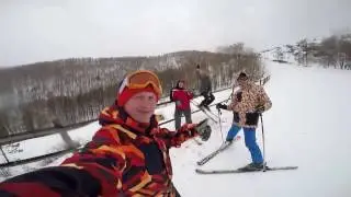 ЭТО НУЖНО ВИДЕТЬ, горные лыжи 2017 в Абзаково