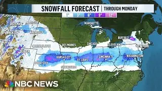 WATCH: Winter storm tracker | NBC News