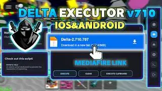 Delta Executor Mobile NEW Update (v2.710) | Download & Install Best Roblox Executor  (iOS & Android)
