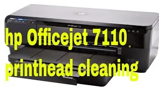 hp Officejet 7110 printhead cleaning