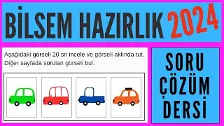 2024 Bilsem hazırlık dersi  / Genel soru çözüm dersi / Örnek tablet soruları ilkokul 1 2 3 sınıf