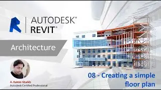 Revit Architecture Tutorials - Creating a simple floor plan