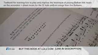 School of Balkan Folk Music for Accordion (book)