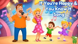 If You're Happy and You Know It 👏 SUPER FUN Dance Version 2025 | Kids Action Songs & Nursery Rhymes