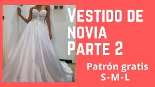 Wedding Dress Step by Step - Part 2: Skirt Finishing and Lace Appliqué Embroidery