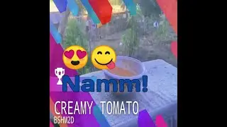 CREAMY TOMATO SOUP (FOR ACADEMIC PURPOSES ONLY)