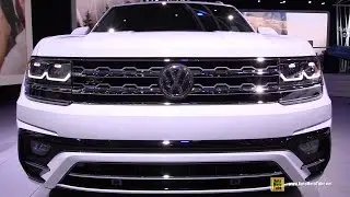 2018 Volkswagen Atlas R-Line - Exterior and Interior Walkaround - 2017 Detroit Auto Show