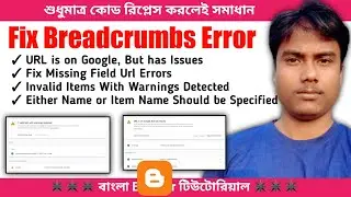 💯 Missing Field URL Google Search Console - Either Name or Item.Name Issue