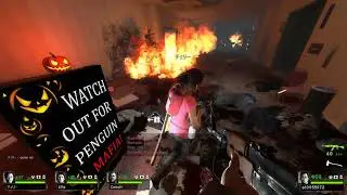 Left 4 Dead 2: Dead Center - Halloween Edition (Blind, Multiplayer Playthrough)