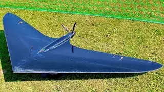 BRUTAL RC SPEED GIANT RC HORTEN NURI 337KMH 210MPH FLIGHT DEMONSTRATION WITH TRICKY LANDING