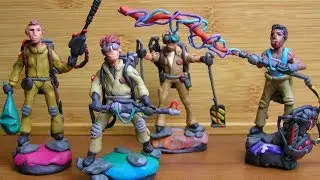 Ghostbusters 1 – figurines from plasticine