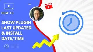 How to show plugin last updated & install date in WordPress