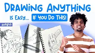 Draw Anything Using Simple Shapes with these 3 Easy Steps tamil anime drawing