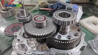 15Kw 72v PMSM Motor and Controller with differential kit 15kw pmsm motor and controller kit  pmsm