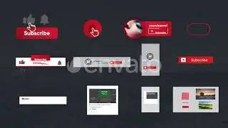 Youtube Subscribe Toolkit  - After Effects Template | Free Download