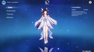 Genshin Impact - Columbina Idle Animation