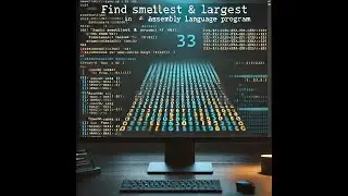 Lab Manual: To find Smallest and largest in an array