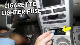 LINCOLN MKX CIGARETTE LIGHTER FUSE LOCATION REPLACEMENT. CIGARETTE LIGHTER SOCKET NO POWER PHONE NOT