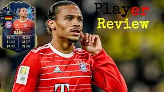 I DID NOT EXPECT THIS!😳 91 Team Of The Season Leroy Sane player review! -Fifa 23 Ultimate Team