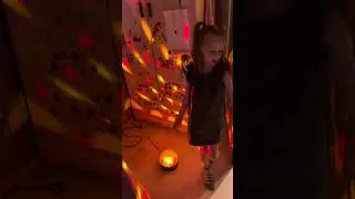 Ева украсила комнату к нг