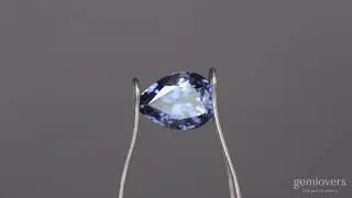 Синяя шпинель со сменой цвета 2.12ct
