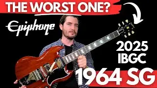 DON'T Buy Epiphone's 1964 SG Until You Watch THIS - 2025 Epiphone Inspired by Gibson Custom