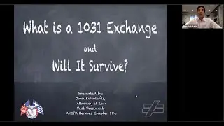 1031 exchange AHEPA Hermes lecture