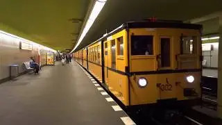 U-Bahn Berlin: Typ AI in Bismarckstraße (U2) „Lange Nacht der Museen“ (2012) [1080p50 ᴴᴰ]