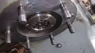 шпиндель 278 расточного.Выставляем.
