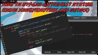 HOW TO BYPASS ANTICHEAT SYSTEM USING HOOKFUNCTION IN ROBLOX - Exploiting | 
