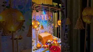 Easy Ganpati Decoration Idea😍😍
