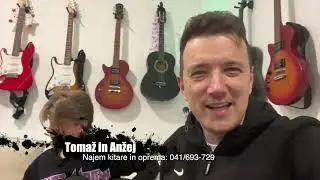 Izposoja kitare Pustotnik ( Cover Scorpins - Rock You Like A Hurricane )