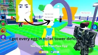 Finding every egg in toilet tower defense