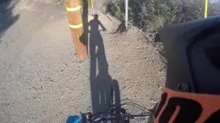 Squirrel Cage Mtb Trail, ALMOST HIT HIKERS!!! Santa Monica, Ca (2016)