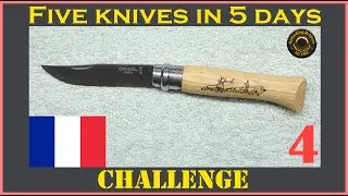 Day 4 - Five Knives in Five days Challenge - Opinel N°08 INOX knife.