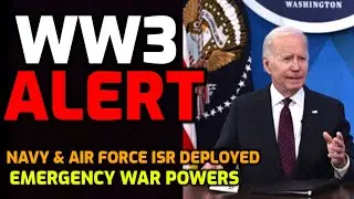 EMERGENCY ALERT!! ⚠️ White House activates EMERGENCY WAR TIME POWER - US NAVY & AIR FORCE ISR DEPLOY