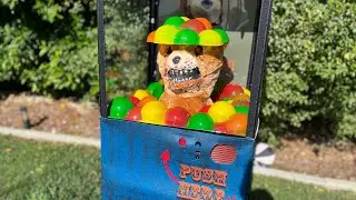 NEW 2024 party city SKILL KRANE ANIMATRONIC unboxing/setup