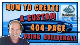 Design Error Page Using Builderall | Create A Custom 404 Page