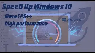 Speed Up windows 10 & higher performance - ultimate performance