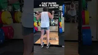 Lower Body Gym Workout 💪 Example Routine with Sets and Reps