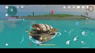 Genshin Impact Boat goes brrr :)