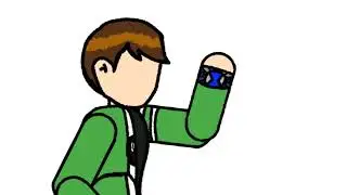 Ben 10 Alien force test Model - Drawing Cartoon 2 Animation - Ben 10