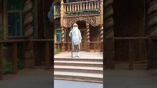 Встреча с белорусским дедушкой морозом в Беловежской пущей