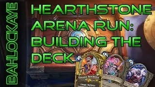 LEEROY JENKINS! Hearthstone Arena Run: Building the Deck (Arena Run gameplay and commentary)