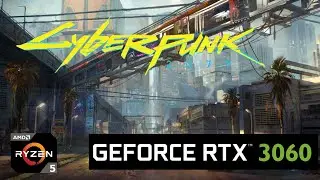 Cyberpunk 2077 RTX 3060 AMD RYZEN 5 5600h laptop LOW | MEDIUM ULTRA | RTX on/off