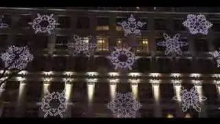 Saks Holiday Windows & Musical Snowflake Display, NYC, 2006