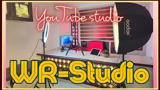 My YouTube studio setup.... it took me a long time 😭 to do the whole thing, hope you guys like it !!