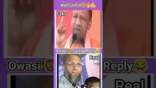 owasi🦁 savage reply 😂 Yogi | wait for end 🔥 | ISLAMIC STATUS