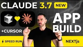 Full Stack App Build Claude 3.7 & Cursor AI